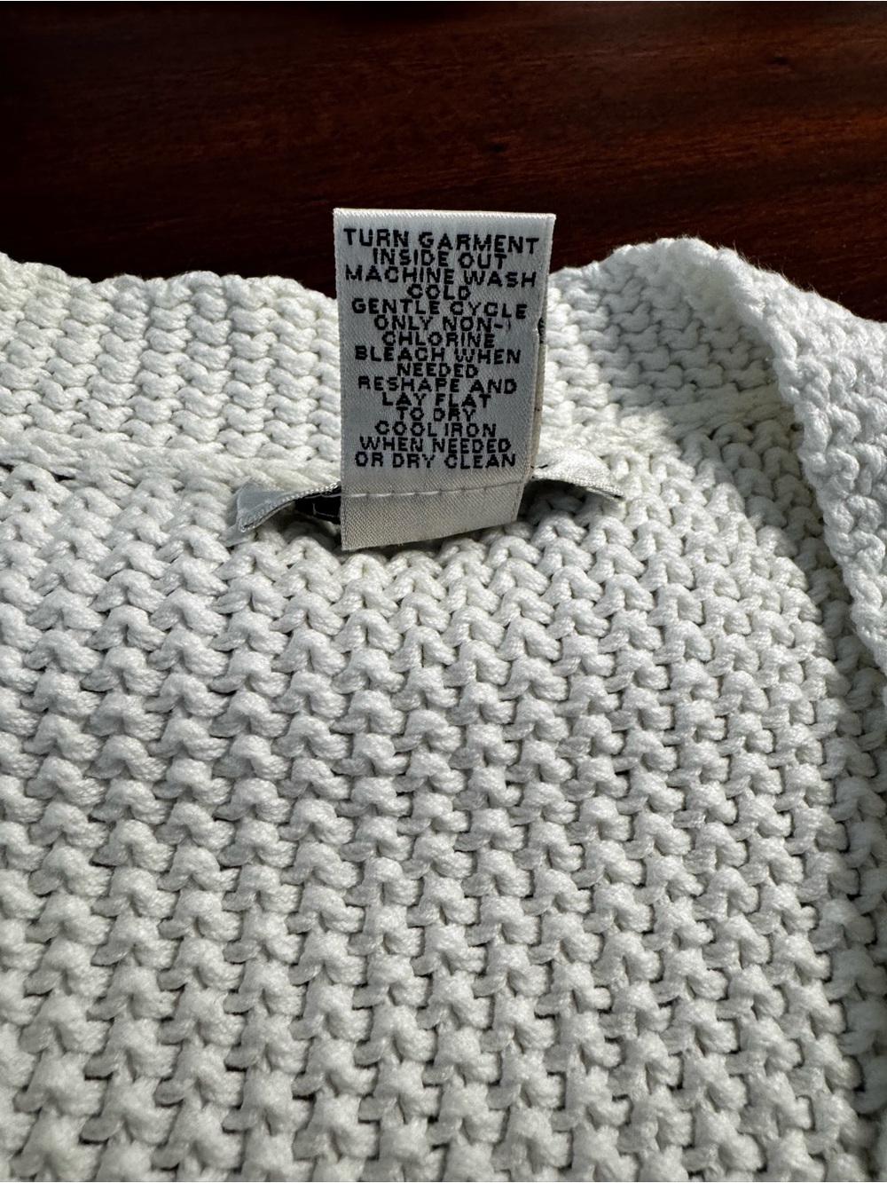 Harold’s vintage – Cropped Knit Button-Front Cardigan in White size M - Picture 8 of 8